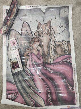 All Horses DO go to Heaven by Mandie Manzano Diamond Art Club